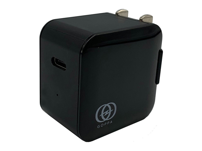 USB Power Delivery（USB PD）認証USB Type-C AC充電器 20W ブラック