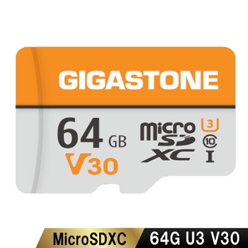 microSDXCカード 64GB SDカードケース付き UHS-I U1 V30 Class10スペック 最大読み取り速度90MB/s Full HDビデオ撮影対応