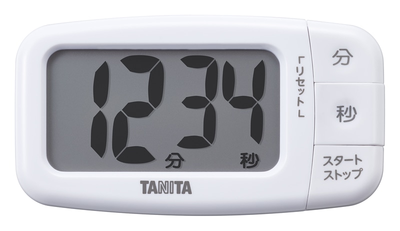 抗菌でか見えタイマー ココナッツホワイト