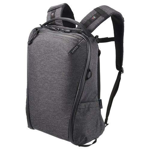 LUXXe（ラグゼ） グリッド ジップバックパック M カメラバッグ ブラック