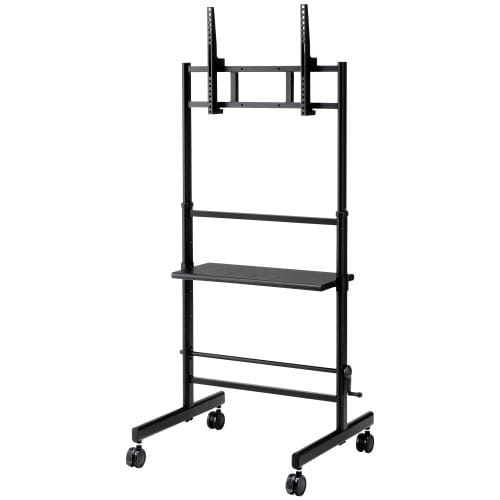 業務用ディスプレイスタンド PL-3000シリーズ（ハンドル昇降タイプ） ～65V型まで対応