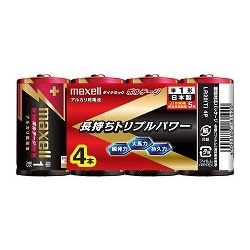 単1形アルカリ乾電池 4個シュリンク