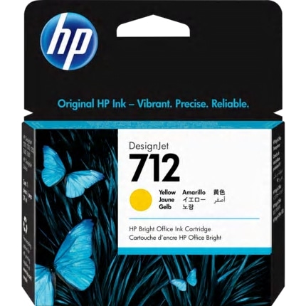 HP712インクカートリッジ イエロー 29ml