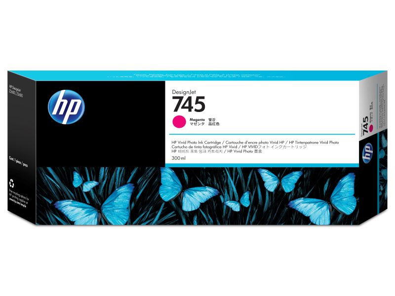 HP745インクカートリッジ マゼンタ300ml