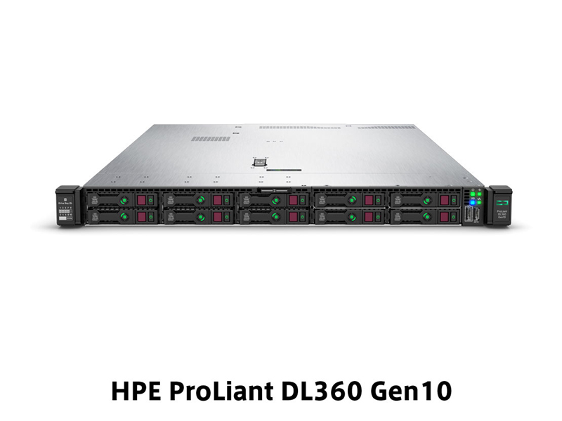 DL360 Gen10 Xeon Silver 4208 2.1GHz 1P8C 16GBメモリ ホットプラグ 8SFF(2.5型) P408i-a/2GB 500W電源 I350-T4 NC GSモデル