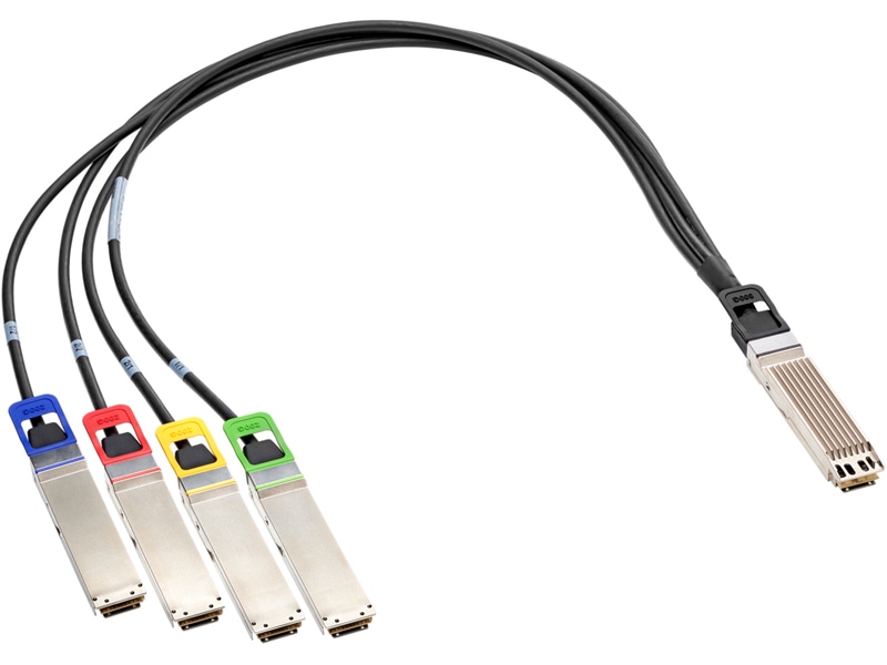 InfiniBand NDR200 OSFP to 4xOSFP スプリッター DACケーブル (2m)