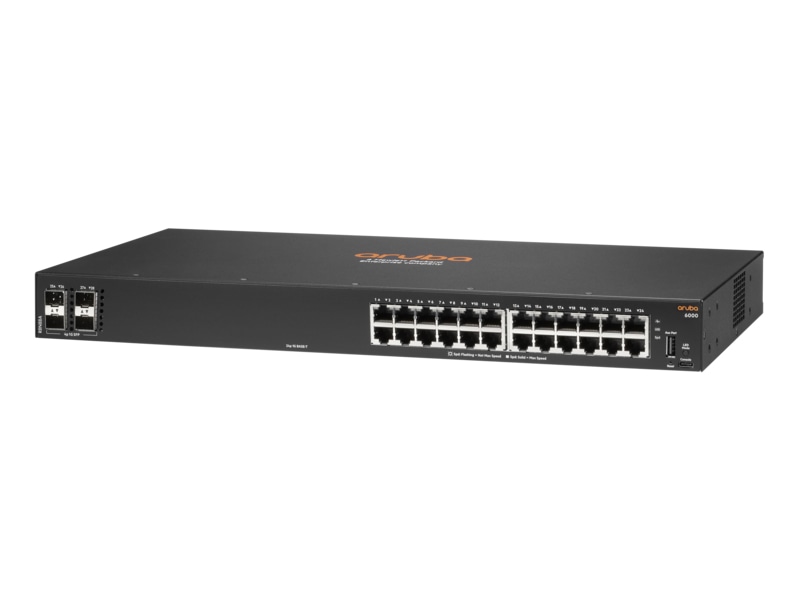 HPE Aruba Networking CX 6000 24G 4SFP Switch
