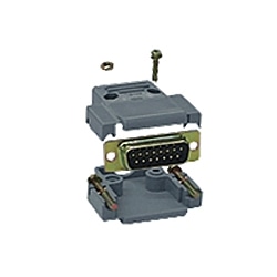 RS485用15ピンD-subケーブル側コネクタ(1個)