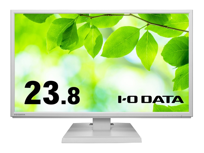 液晶ディスプレイ 23.8型/1920×1080/HDMI、DisplayPort/ホワイト/スピーカー：あり/「5年保証」広視野角ADSパネル/「5年保証」「無輝点保証」