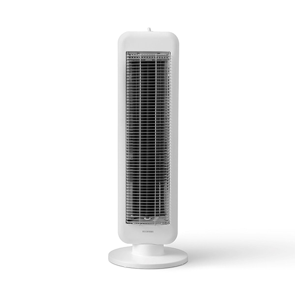 遠赤外線電気ストーブ 縦型首振り ブラックコートヒーター