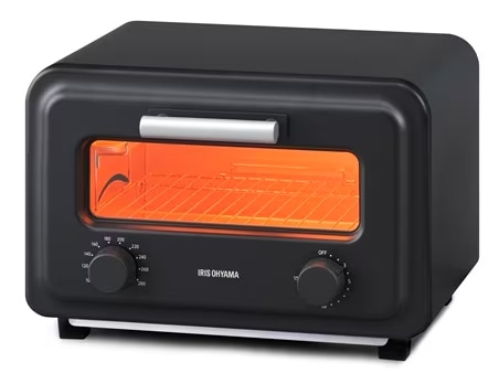 スチームカーボントースター 2枚焼き ブラック