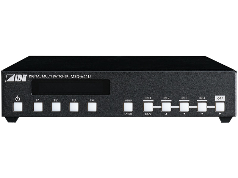 4入力1出力 4K@60対応 デジタルマルチスイッチャー