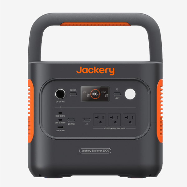 Jackery　ポータブル電源 2000 New　容量2042Wh/高出力2200W/リン酸鉄リチウムイオン電池/防災推奨マーク取得