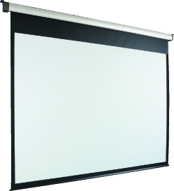電動巻上スクリーン ケース入り大型タイプ 4:3/250型 ファインホワイト