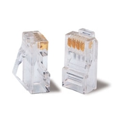エンハンスドカテゴリー5対応モジュラープラグ RJ45 (10P/パック)