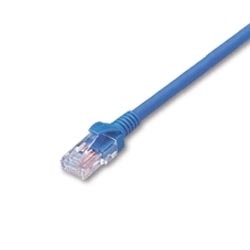 UTP 1000BASE-T対応LANケーブル コネクター付 青 より線導体 AWG24 X 4P 15m