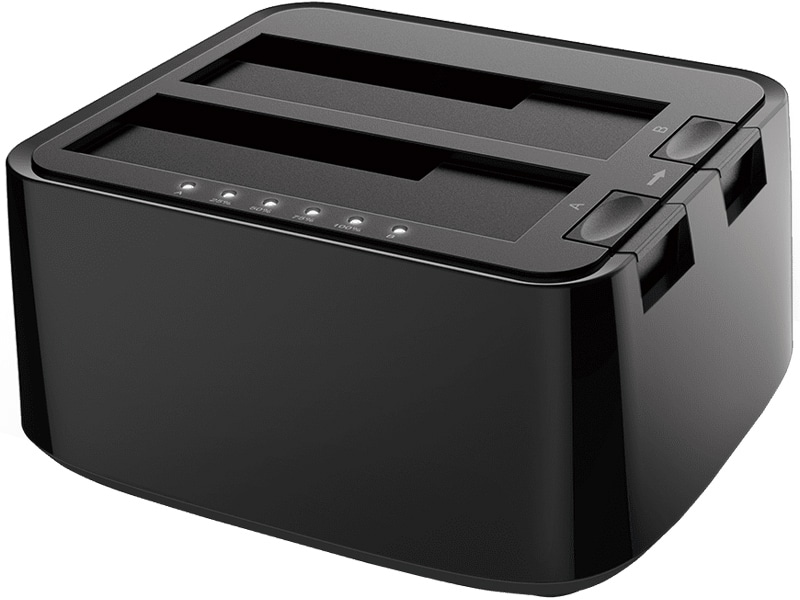 ドッキングステーション 2.5/3.5型 2ベイ USB3.2 Gen1接続 1年保証 KURO-DACHI/CLONE/CRU3