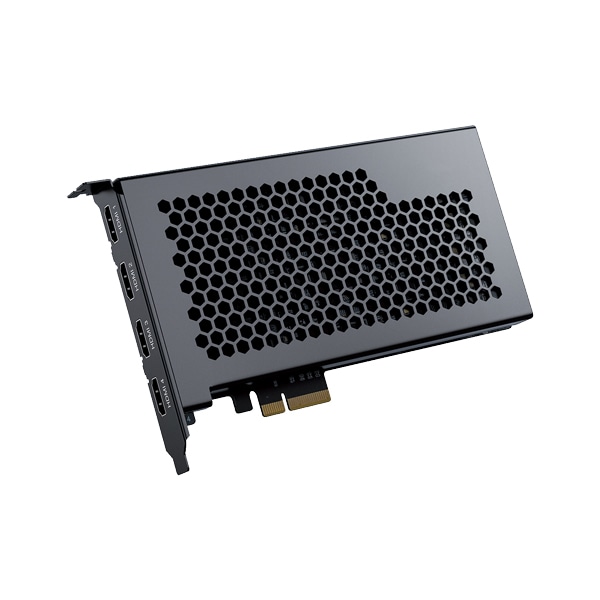 KURO-CPC-4K4C | 最大4K30fps/1080p120fps、HDMI入力x4 (独立入力対応) キャプチャーボード