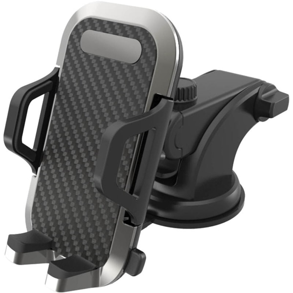 吸盤式スマホホルダー ブラック