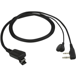 イヤホン付きクリップマイクロホン