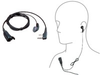 イヤホン付きクリップマイクロホン