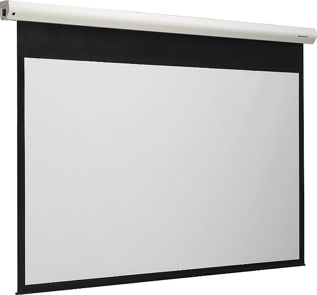 ワイヤレス電動スクリーン 幕面ホワイトマット仕様 120型 全白スクリーン