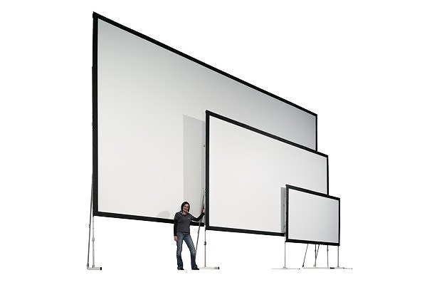 スタンフル可搬組立型スクリーン モノクリップ64 フロント投射220型HDサイズ