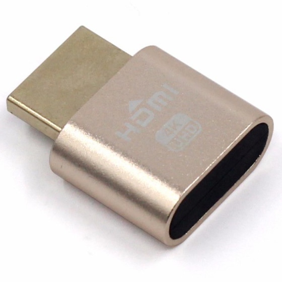 HDMI端子用ダミーアダプター