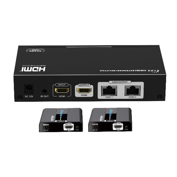 1入力2出力 HDMI延長分配器