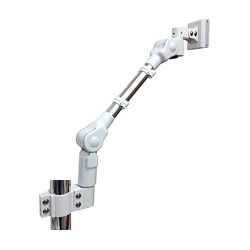 低荷重型液晶モニタ・TV用VESA対応ポールクランプ式スリムビューティーアームφ50.8