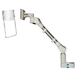 中荷重型液晶モニタ・TV用VESA対応ポールクランプ式スリムビューティーアームφ50.8