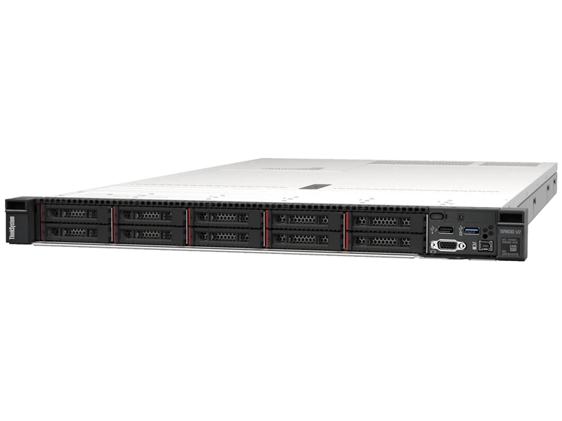 ThinkSystem SR630 V2(HS 2.5)/XeonSilver4309Y(8) 2.80GHz-2667MHz×1/PC4-25600 16.0GB(16×1)/RAID-930-8i/POW(750W×1)/OSなし/3年保証9x5(CRU-NBD)/SS90