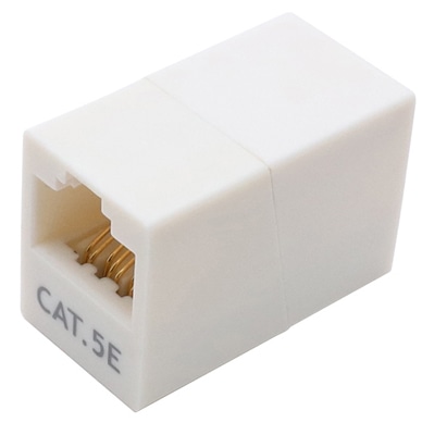 LAN中継アダプタ Cat.5e対応 マグネット付