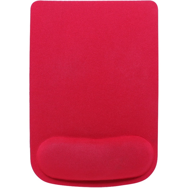 リストレスト付マウスパッド レッド