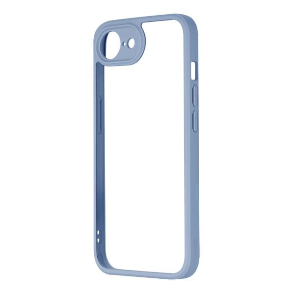 iPhone 16e 耐衝撃ハイブリッドケース 「Velta」 スモークブルー