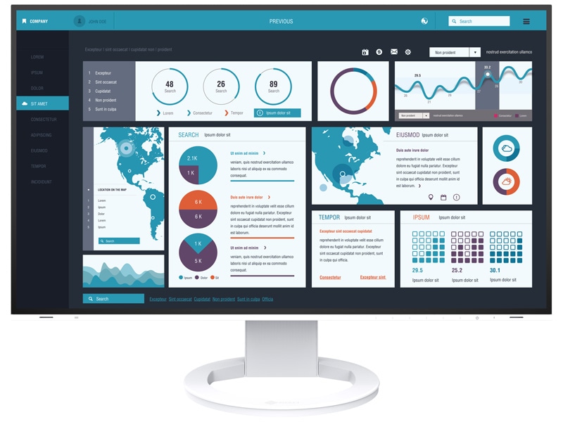 液晶ディスプレイ 27型/2560×1440/HDMI、DisplayPort、USB Type-C/ホワイト/スピーカー：あり