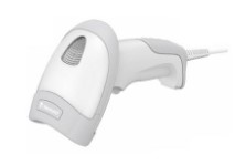 抗菌仕様 1次元＆2次元バーコードスキャナ エリアイメージャー USBインターフェース/標準レンジ/ホワイト/スマートフォン液晶画面読取対応