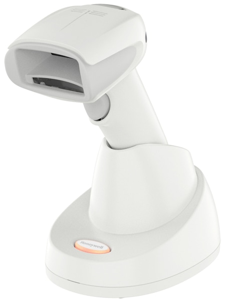 (2次元) ガン型スキャナ 高密度レンジ Bluetooth接続(クレードル：USB接続)[本体色：白]