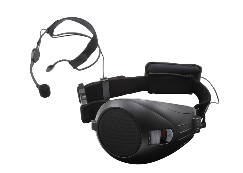 ハンズフリー拡声器