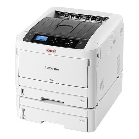 【7年間無償保証/メンテナンス品無償提供】A3カラーLEDプリンタ COREFIDO EX 増設トレイセットモデル