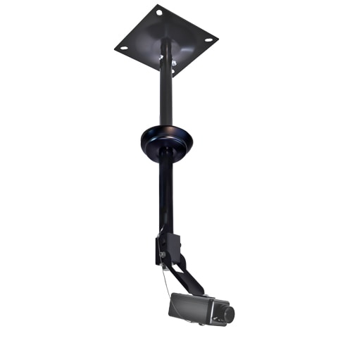 監視カメラハンガー（ボックス型）/パイプDセット/ブラック