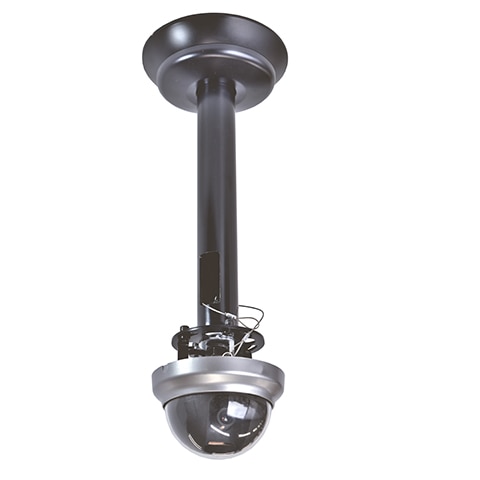 監視カメラハンガー（ドーム型）/パイプAセット/ブラック