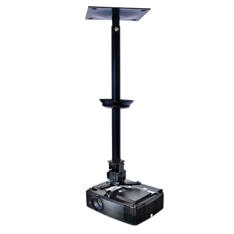 プロジェクターハンガー（ユニバーサル）/パイプFセット/ブラック