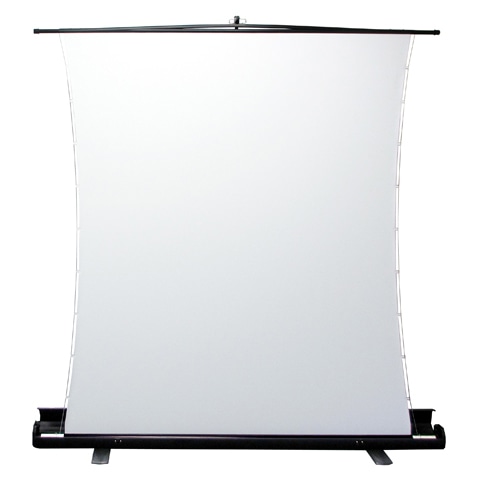 フロアスタンドスクリーン アスペクトフリー サイドテンション/63型相当