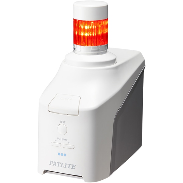 ネットワーク制御信号灯 直径40mm/1段/赤/ACアダプタ付属