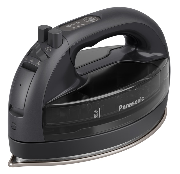 コードレススチームアイロン （カームブラック）