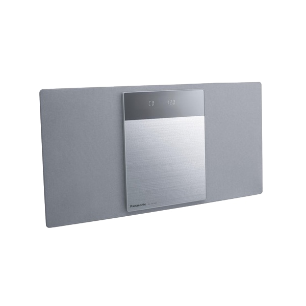 コンパクトステレオシステム （シルバー）