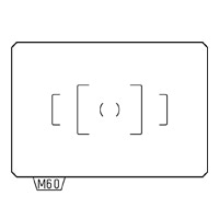 フォーカシングスクリーン （標準）