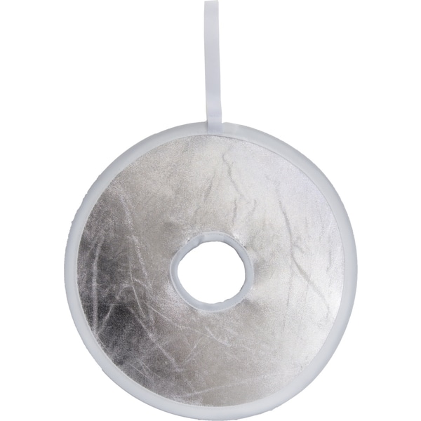 KING 撮影用レフ板 マクロレフ S/W 31cm 白枠 ホール付