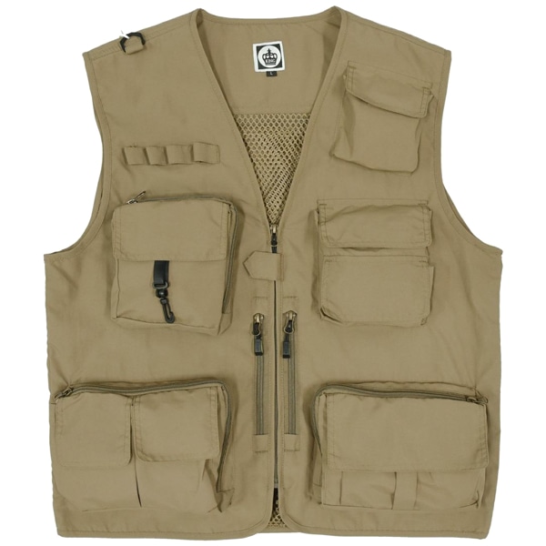 King シューティングベスト K-SV-15BG Lサイズ ベージュ